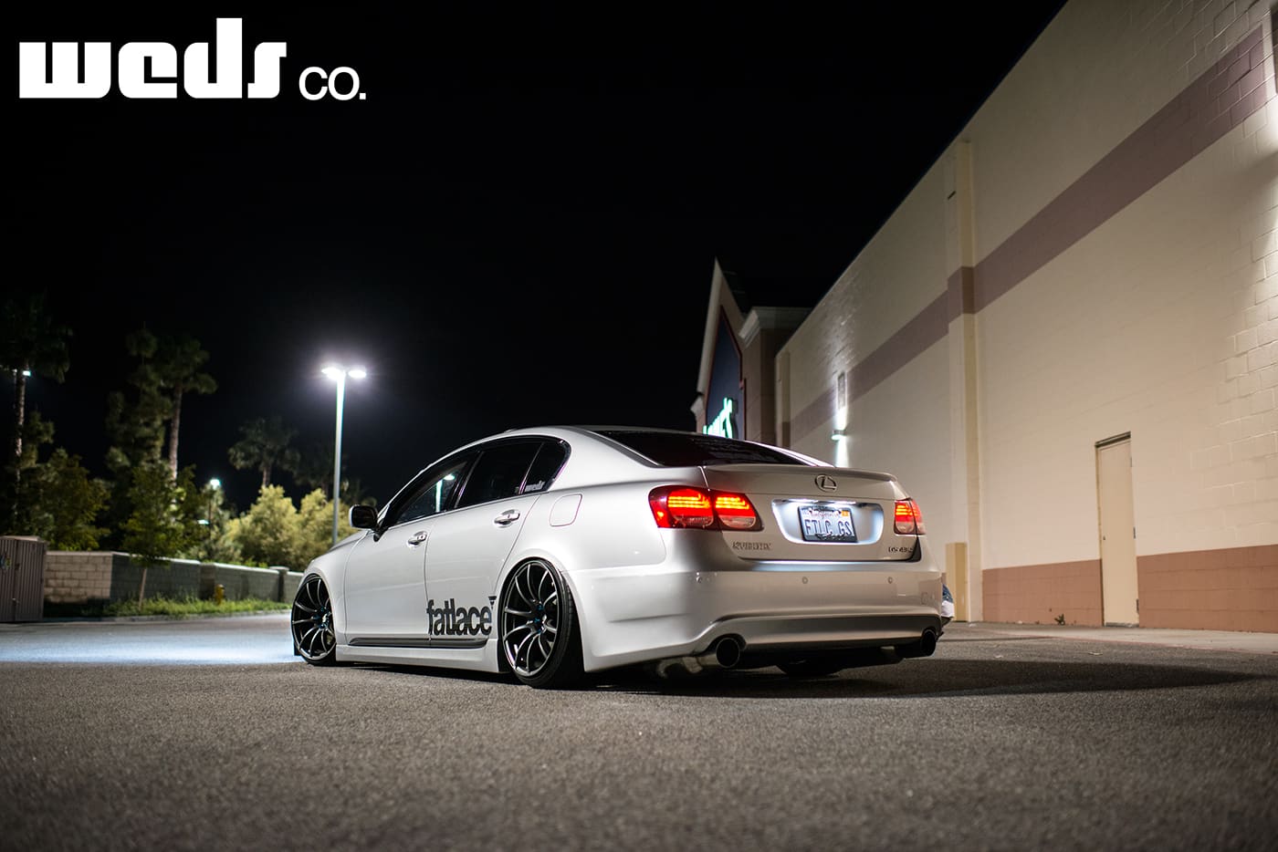 2006 Lexus GS 430 with 19x9.5 Weds Sport SA55m wheels