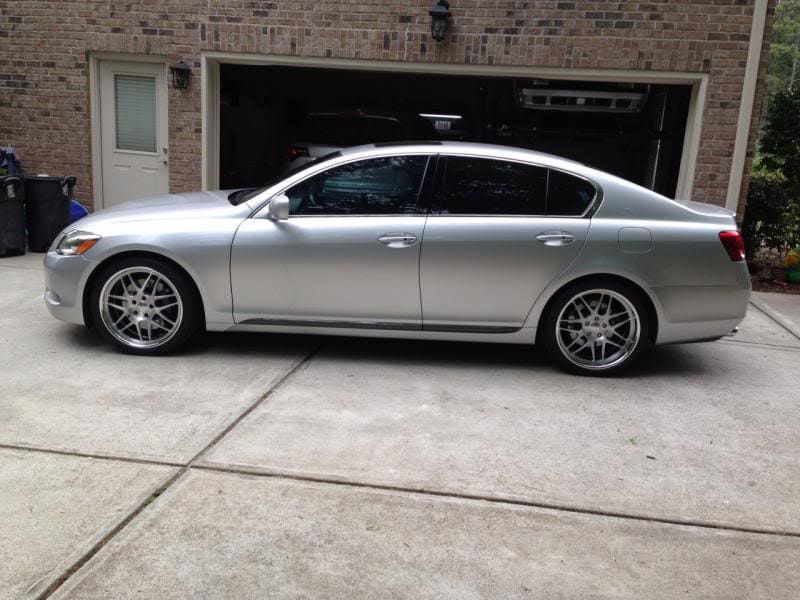2006 Lexus GS 430 with 19x8.5 Forgestar F14F wheels