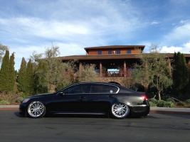 2000 Lexus GS 400 with 20x10 Rotiform BLQ Concave wheels
