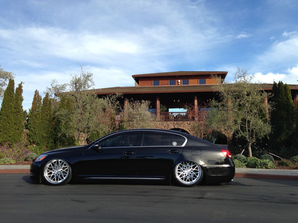 2000 Lexus GS 400 with 20x10 Rotiform BLQ Concave wheels