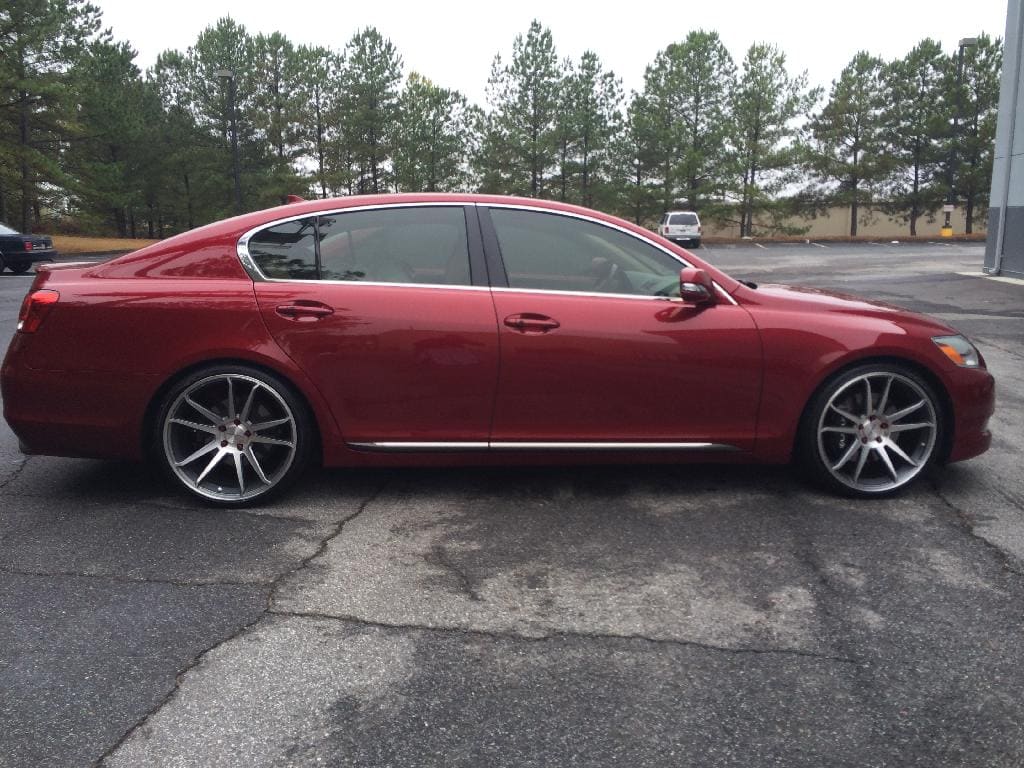 2004 Lexus GS 300 with 20x9 Concavo CW-S5 wheels
