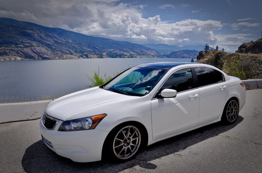 2008 Honda Accord with 18x8 Wedsport TC105n wheels