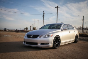 2006 Lexus GS 300 with 19x9 Advan RS wheels