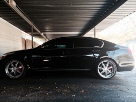 2007 Lexus GS 350 with 20x9 Vossen VVS-086 wheels