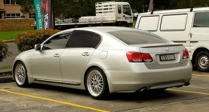 2005 Lexus GS 430 with 18x8 BBS LM wheels
