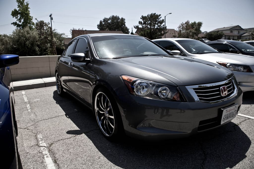 2009 Honda Accord with Work Varianza T1S wheels