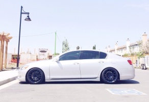 2007 Lexus GS 350 with 19x9.5 Gram Lights 57 Xtreme wheels