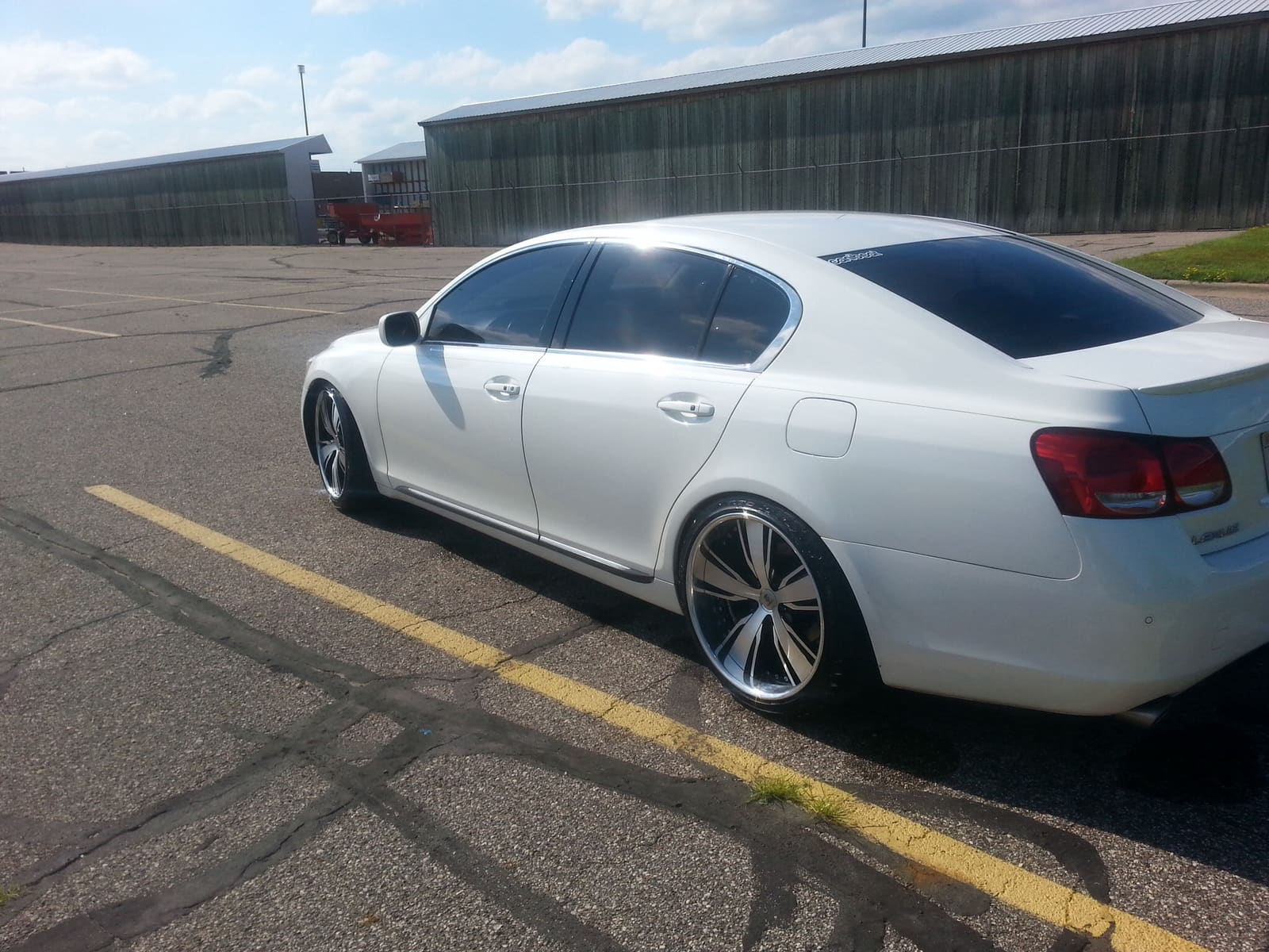 2007 Lexus GS 350 with 20x8.5 Trafficstar VTF wheels