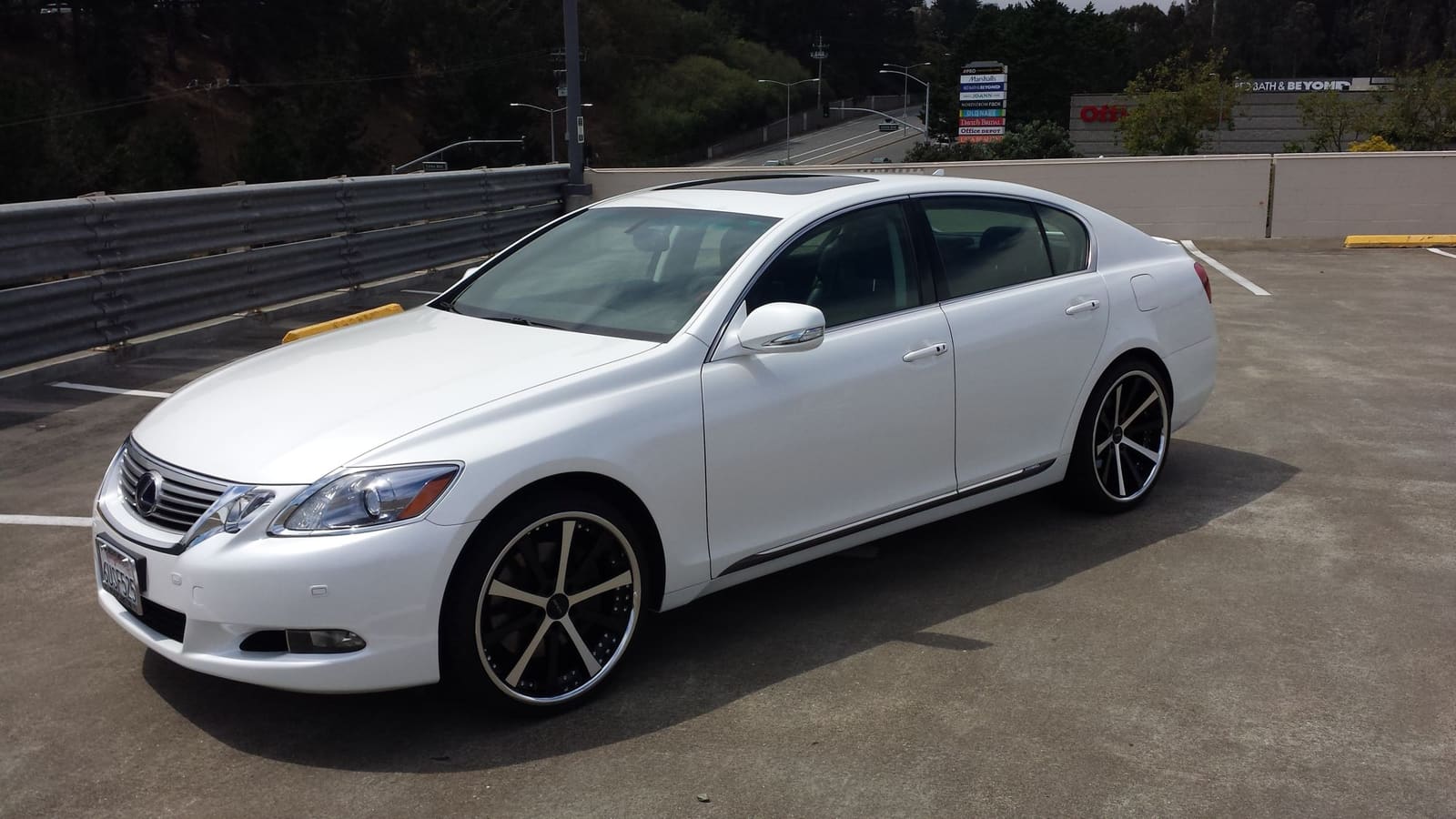 2008 Lexus GS 350 with 20x8.5 Zenetti Roma wheels