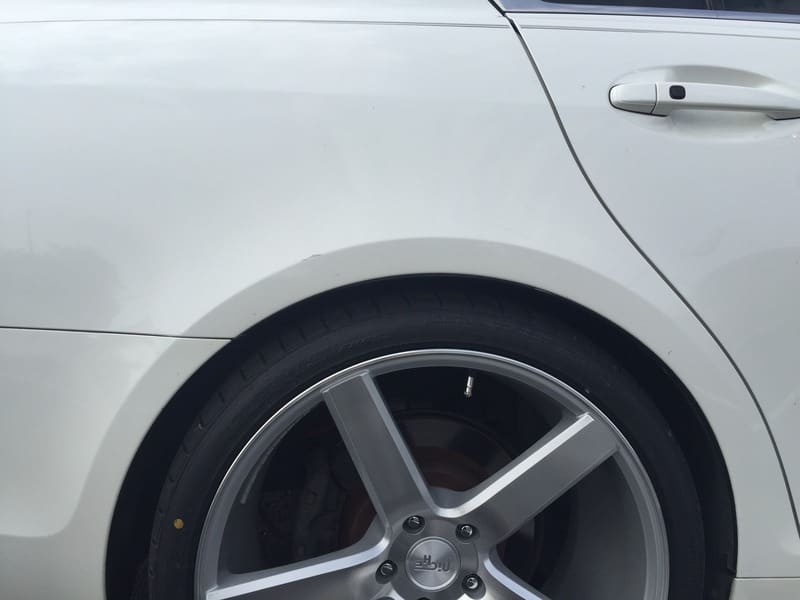 2008 Lexus GS 460 with 20x8.5 Niche Milan wheels