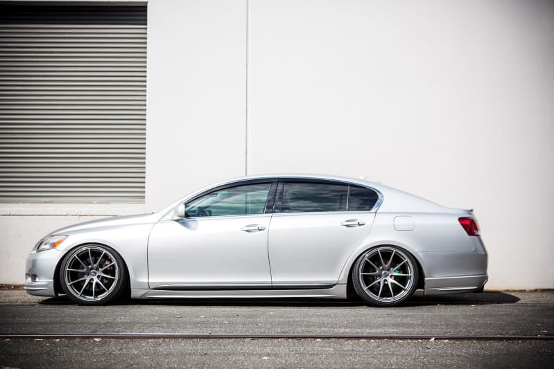 2008 Lexus GS 350 with 19x9.5 Volk Racing G25 wheels
