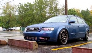 2004 Audi A4 with 19x8.5 BBS RGR wheels