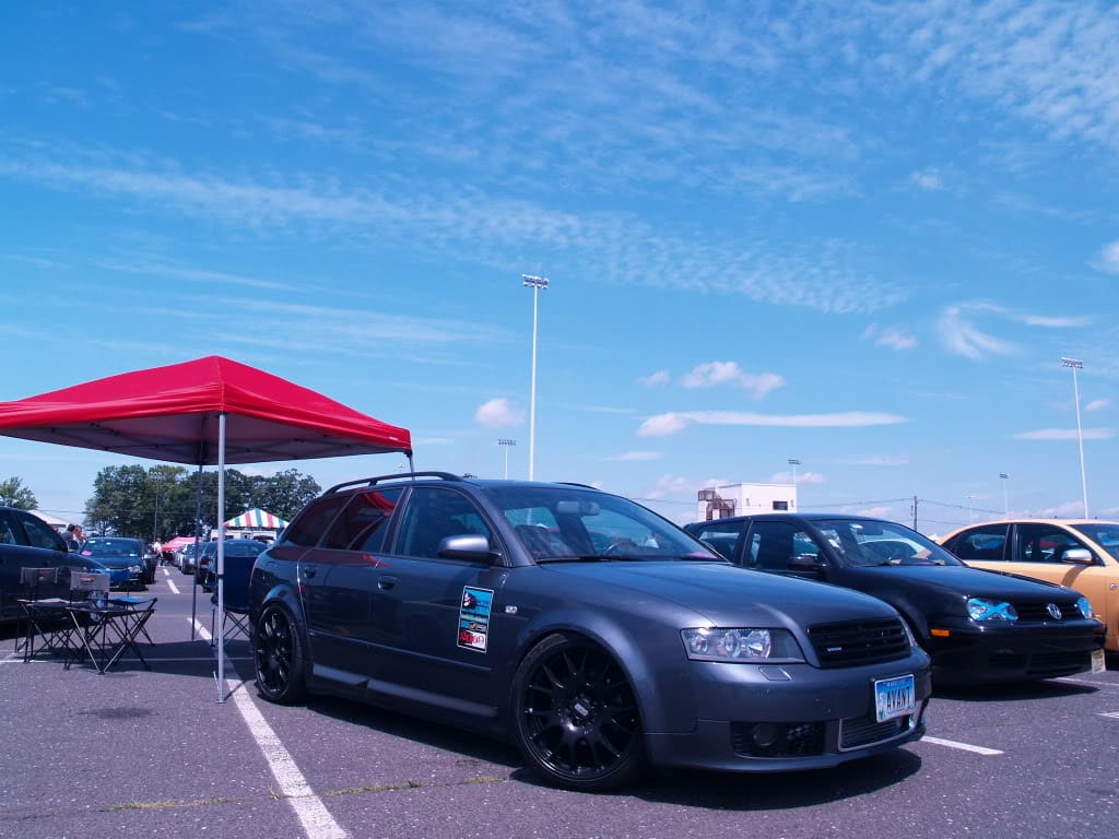 2005 Audi A4 with 19x8.5 BBS CH wheels