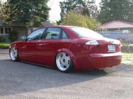 2005 Audi A4 with 19x9 Lorinser RSK-3 wheels