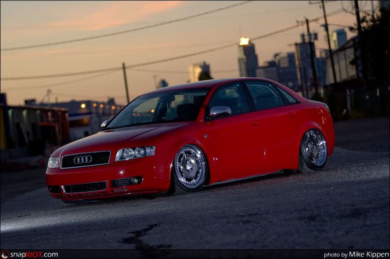 2006 Audi A4 with 18x8.5 Carlsson 3/6 wheels