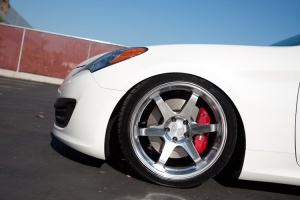 2010 Hyundai Genesis with 19x9.5 wheels