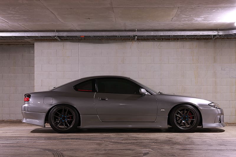 1999 Nissan S15 with 17x9 Work Wheels Emotion CR-Kai wheels