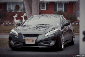 2010 Hyundai Genesis with 19x9.5 wheels