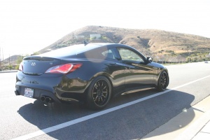 2010 Hyundai Genesis with 19x9.5 Varrstoen 3.3.2 wheels