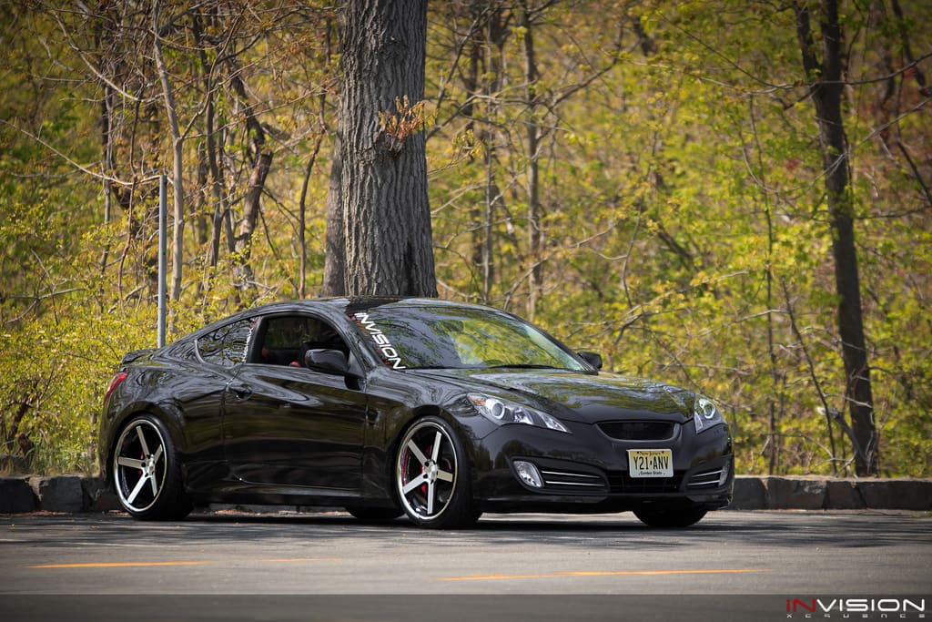 2011 Hyundai Genesis with 20x9 wheels