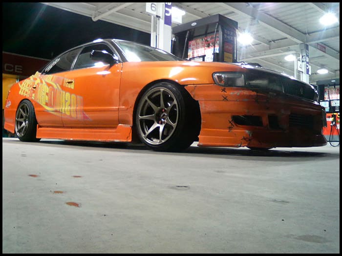 1993 Toyota Chaser with 17x9.5 CST Zero-1 Hyper wheels