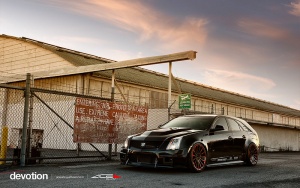 2013 Cadillac CTS-V with 20x9 ACE Devotion D718 wheels
