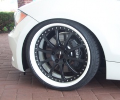 2010 BMW 128 with 19x8.5 wheels
