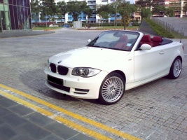 2011 BMW 135 with 18x8.5 Beyern Multi wheels