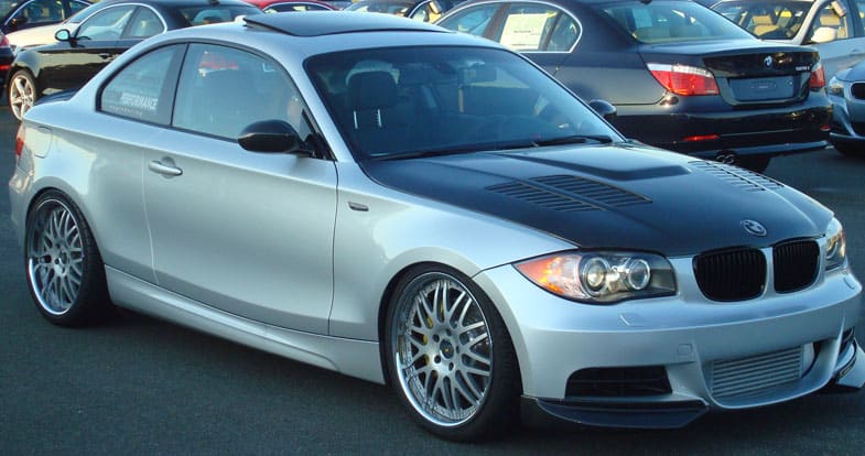 2008 BMW 135 with 19x8.5 VMR V710 wheels