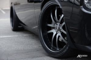 2012 Dodge Challenger with 22x9 AC 312 wheels