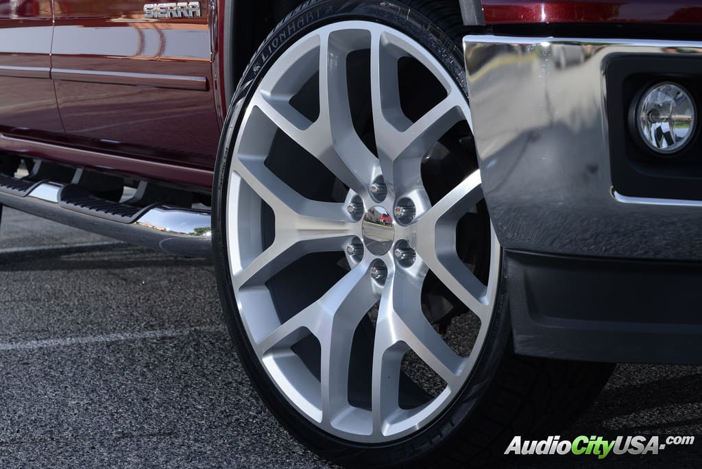 2014 GMC Sierra 1500 with 26x10 Sierra Replica wheels