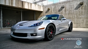 2015 Chevrolet Corvette with 19x10 Modulare B18 Evo wheels