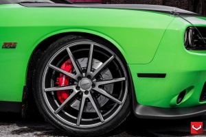 2015 Dodge Challenger with 22x9 Vossen VFS-1 wheels