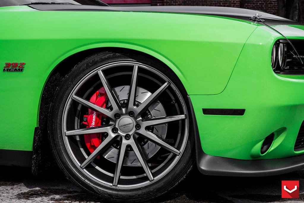 2015 Dodge Challenger with 22x9 Vossen VFS-1 wheels