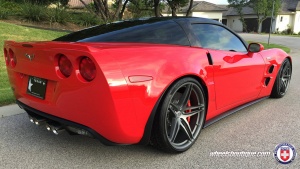 2015 Chevrolet Corvette with 20x10.5 HRE P107 wheels