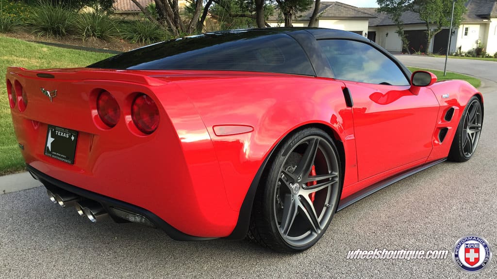 2015 Chevrolet Corvette with 20x10.5 HRE P107 wheels