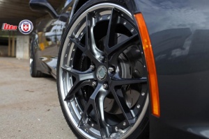 2015 Chevrolet Corvette with 20x9.5 HRE S101 wheels