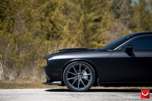 2015 Dodge Challenger with 22x9 Vossen VFS-1 wheels