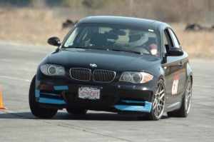 2009 BMW 135 with 18x8.5 APEX ARC-8 wheels