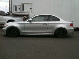 2009 BMW 135 with 17x8.5 D-Force LTW5 wheels