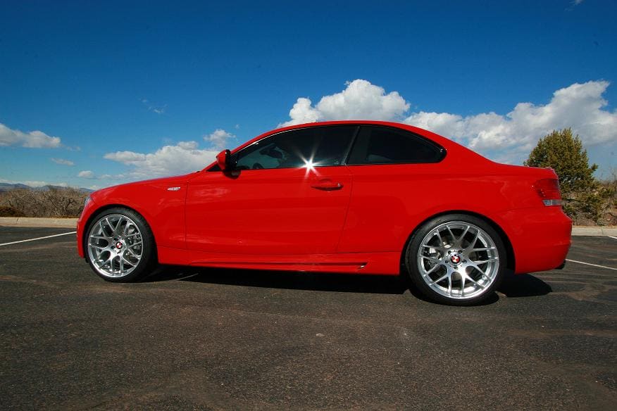 2009 BMW 135 with 19x8.5 VMR v710 wheels