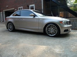2010 BMW 135 with 18x8.5 Arc 8 wheels