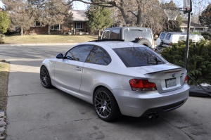 2011 BMW 135 with 18x8.5 VMR V718 wheels