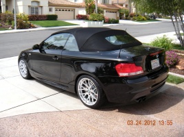 2008 BMW 135 with 18x7.5 Breyton GTS-R wheels