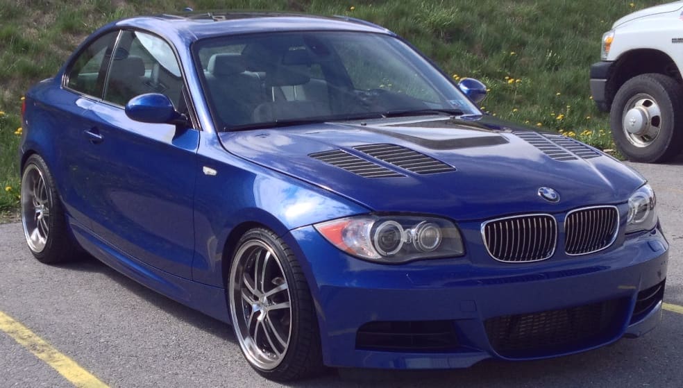 2010 BMW 135 with 18x8 TSW Cadwell wheels