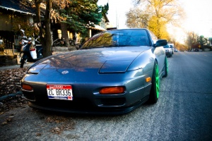 1993 Nissan S13 with 17x9 Grenade GX-01 wheels