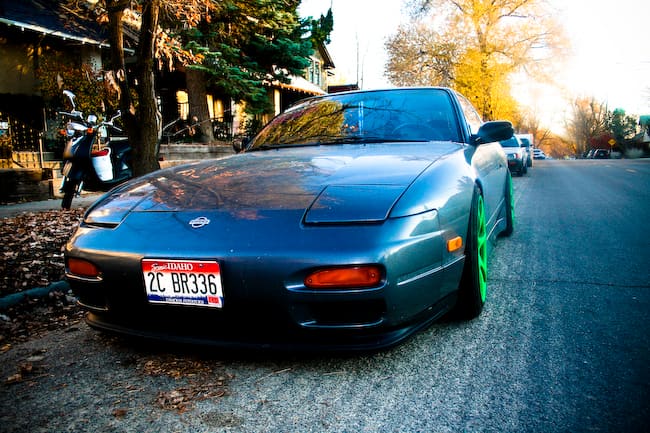 1993 Nissan S13 with 17x9 Grenade GX-01 wheels