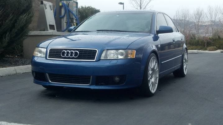 2006 Audi A4 with 19x8.5 BBS CH wheels