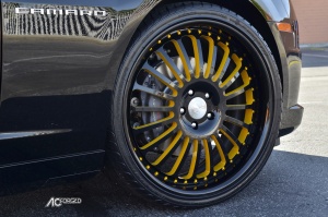 2013 Chevrolet Camaro with 22x9 AC Forged Multi wheels