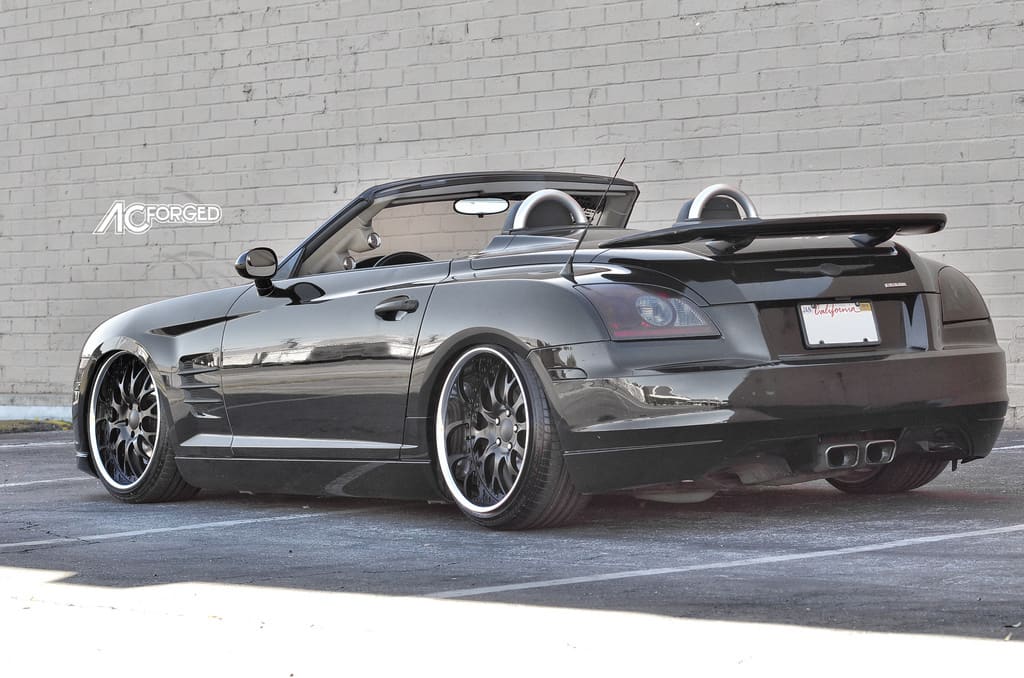 2005 Chrysler Crossfire with 19x9 AC Forged 313 wheels